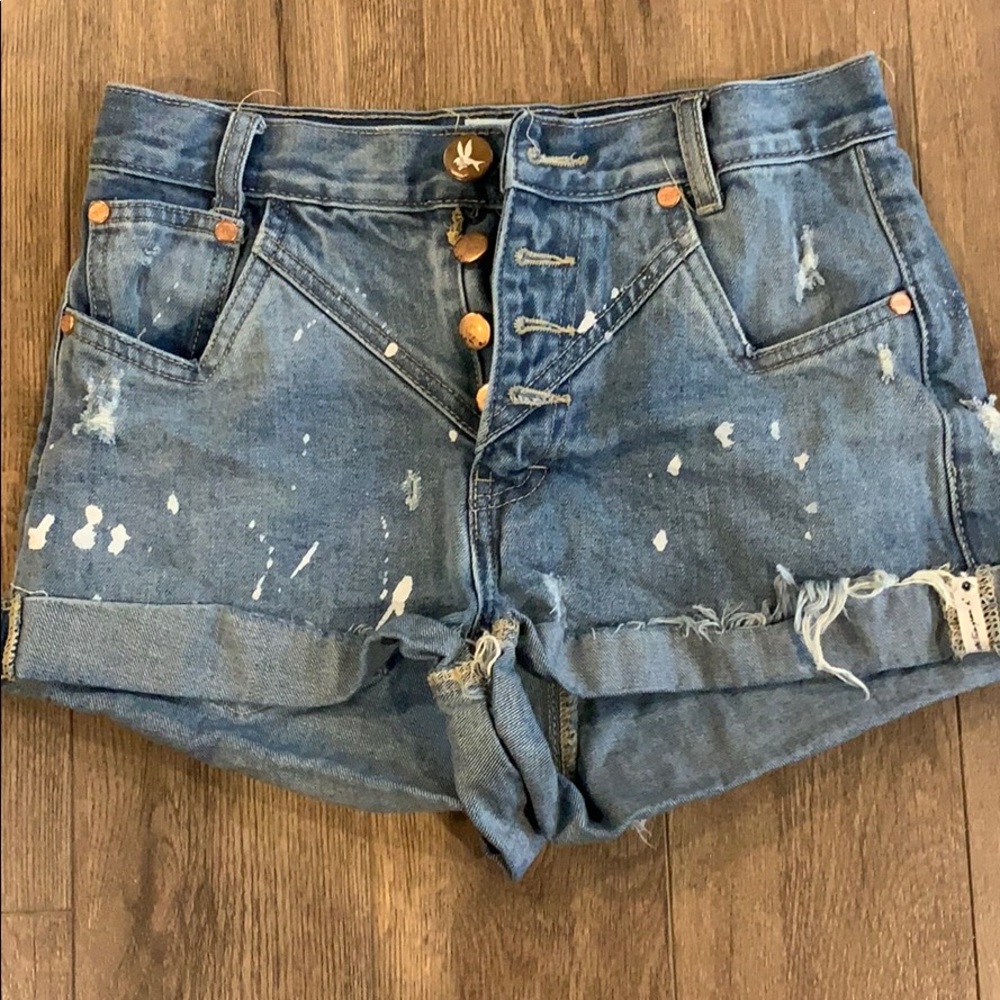 One Teaspoon Denim Shorts